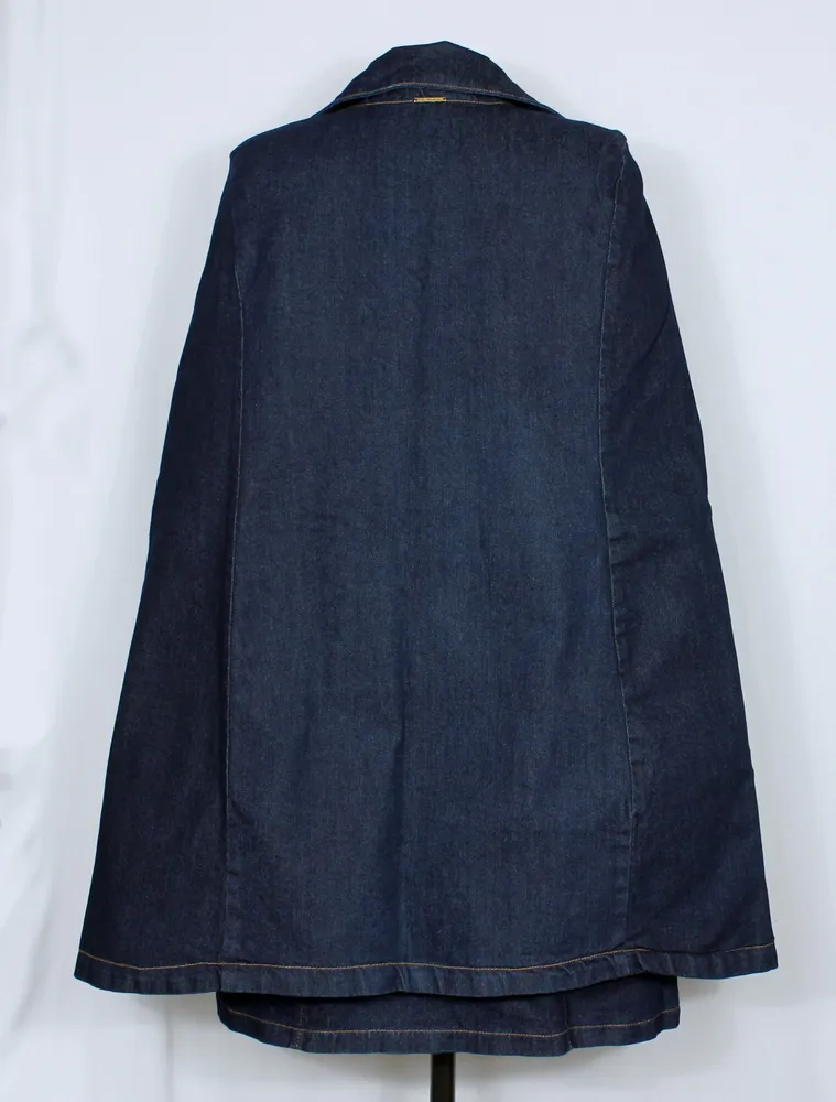Vestido jeans feminino curto Lança Perfume capa - Ref. 5805