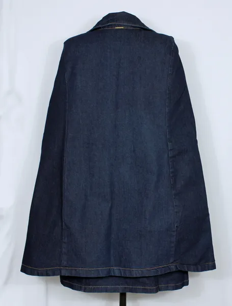 Vestido jeans feminino curto Lança Perfume capa - Ref. 5805