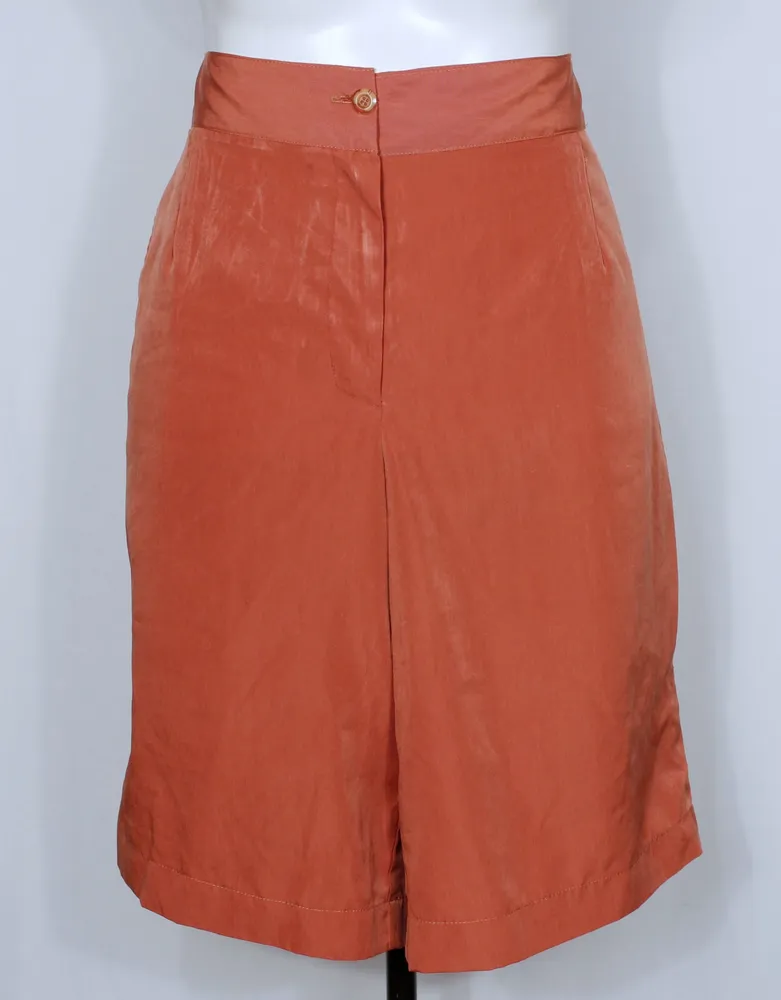 Bermuda social alfaiataria plus size jorts laranja Ref. 5437