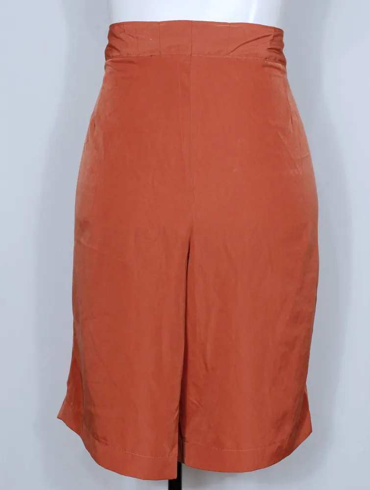 Bermuda social alfaiataria plus size jorts laranja Ref. 5437