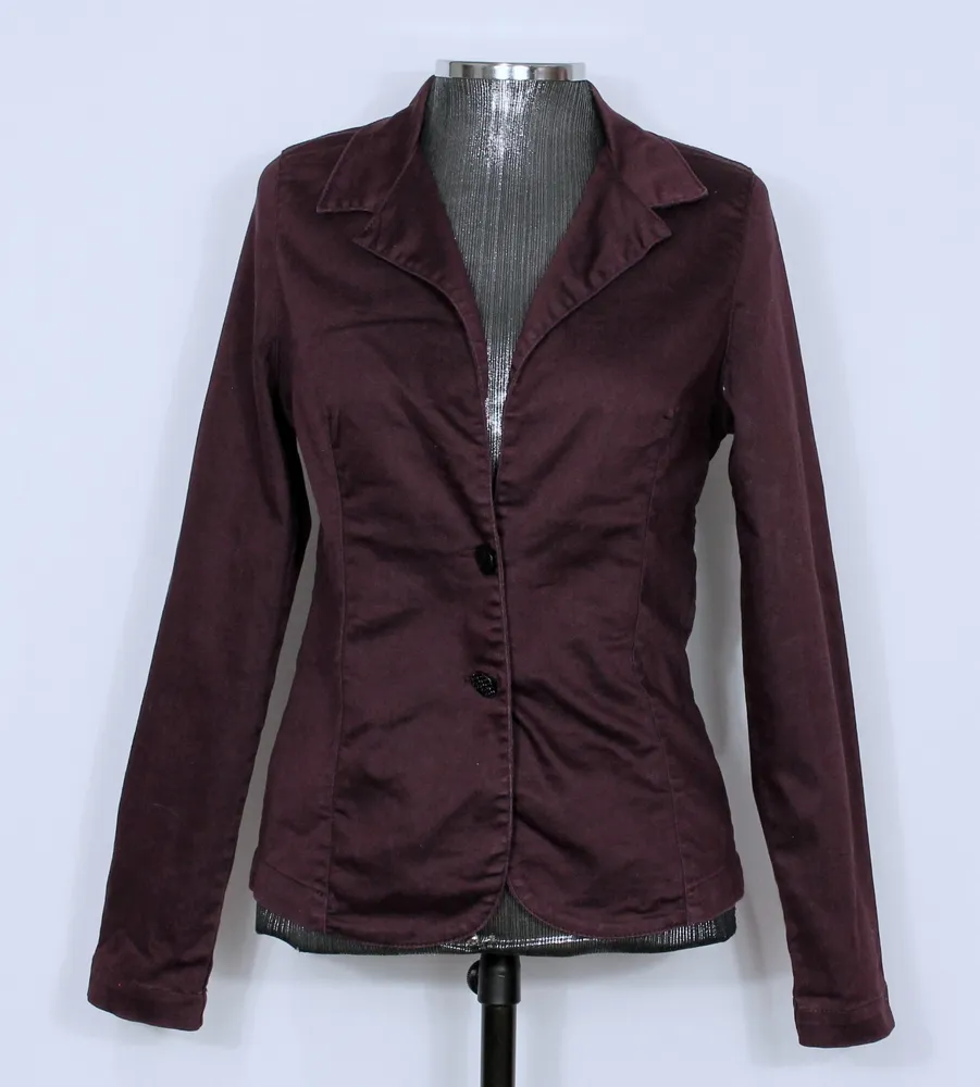 Blazer feminino sarja marsala - Ref. 5762