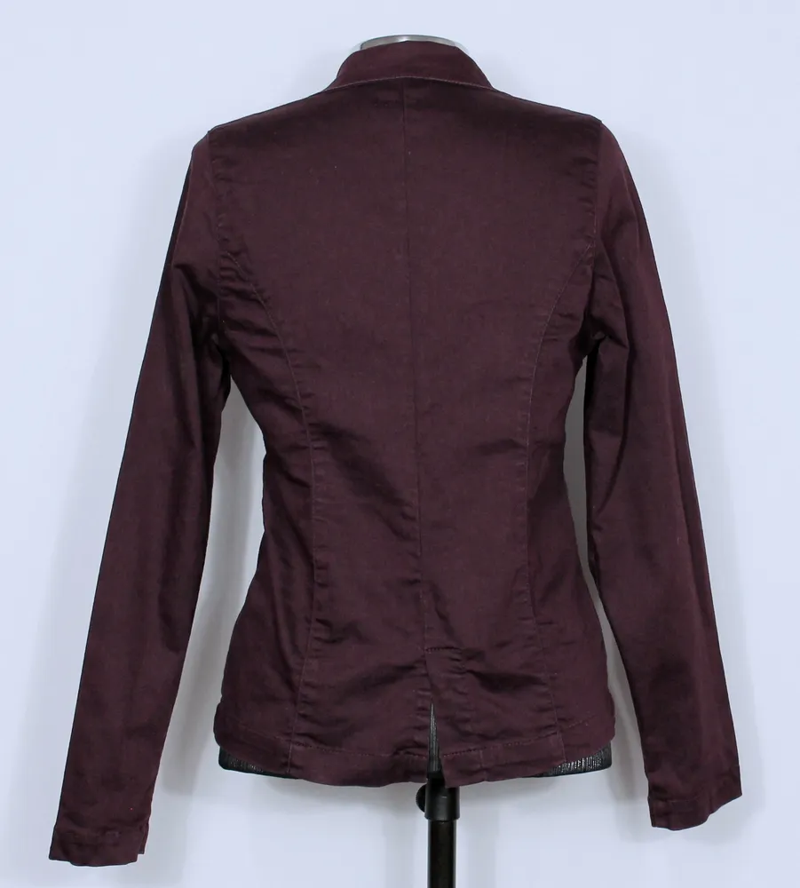 Blazer feminino sarja marsala - Ref. 5762