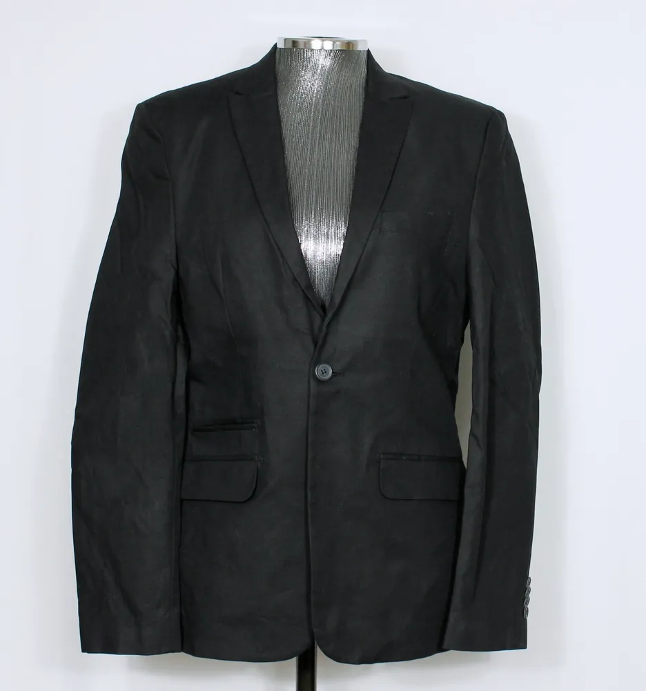 Blazer social alfaiataria masculino preto - Ref. 5892