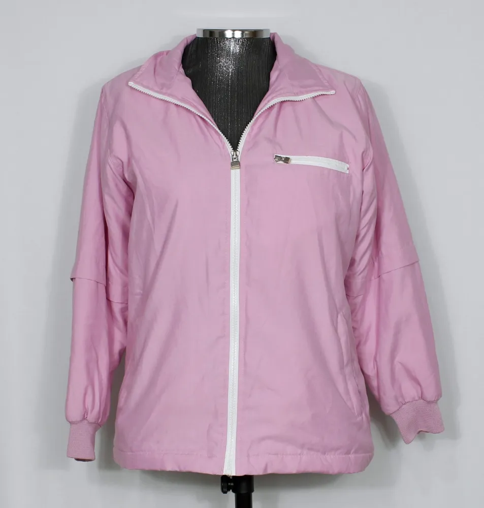 Jaqueta inverno acolchoada sherpa rosa - Ref. 5994