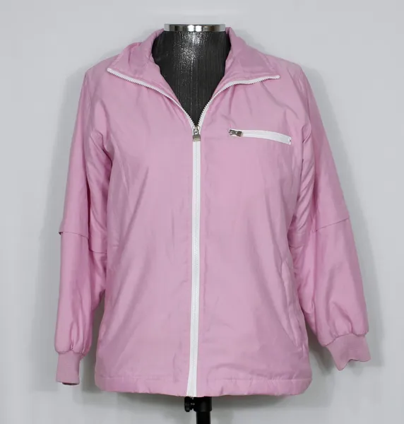 Jaqueta inverno acolchoada sherpa rosa - Ref. 5994