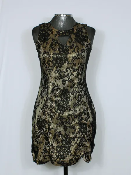 Vestido balada festa renda mini - Ref. 6411