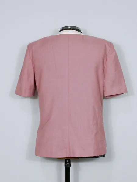 Blazer rosa e off white aberto vintage CGC - Ref. 6405