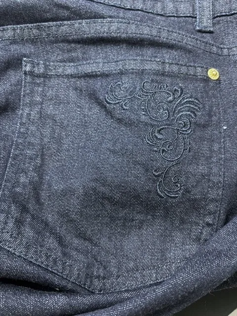 Calça jeans reta afunilada skinny azul escuro - Ref. 6333