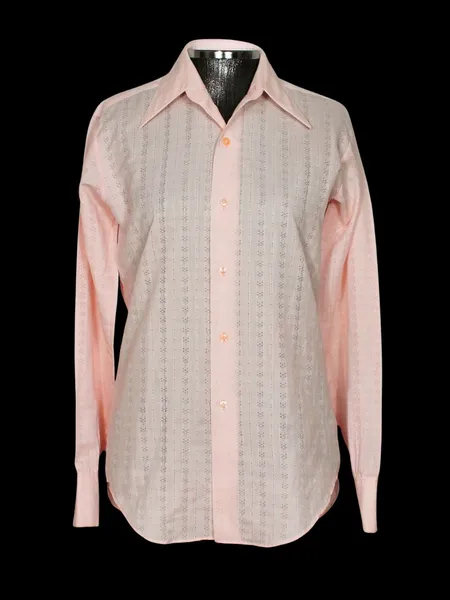 Camisa social alfaiataria rosa vintage - Ref. 6116
