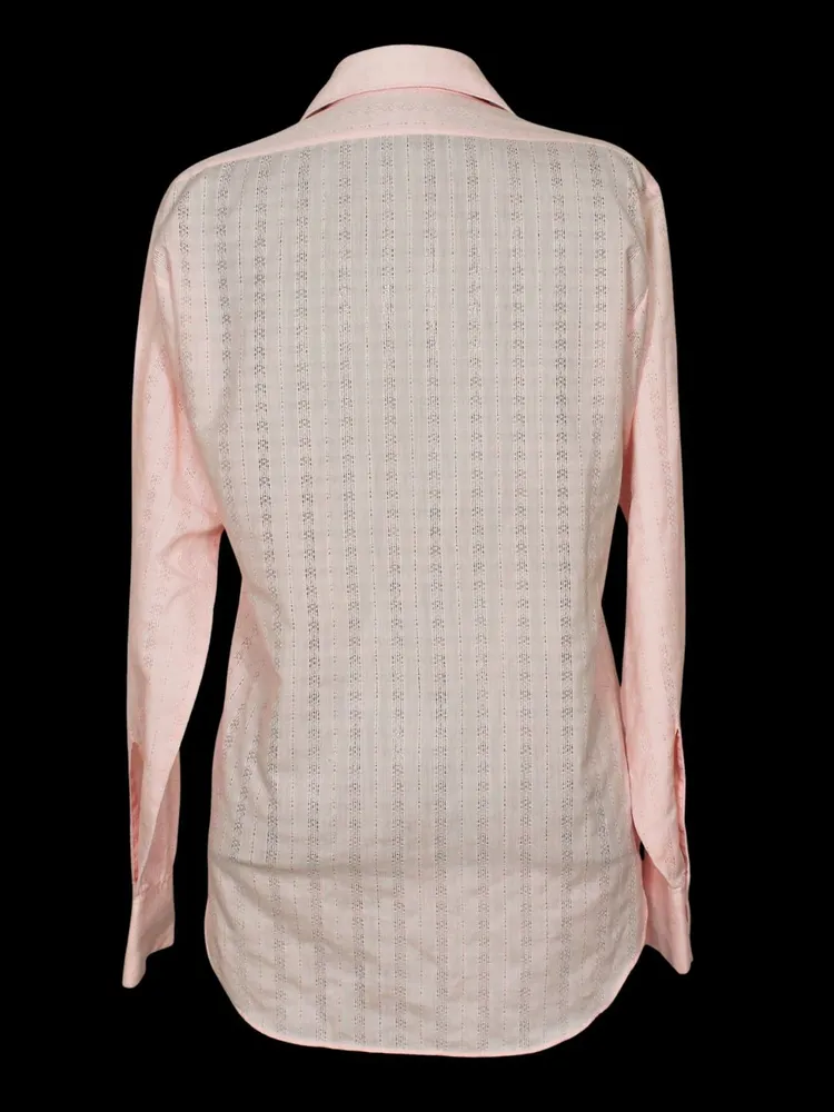Camisa social alfaiataria rosa vintage - Ref. 6116