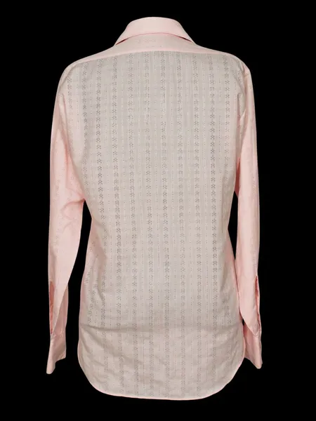 Camisa social alfaiataria rosa vintage - Ref. 6116