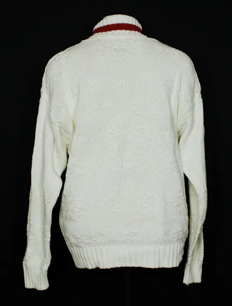 Blusa tricot lã cacharrel off white plus size - Ref. 4139