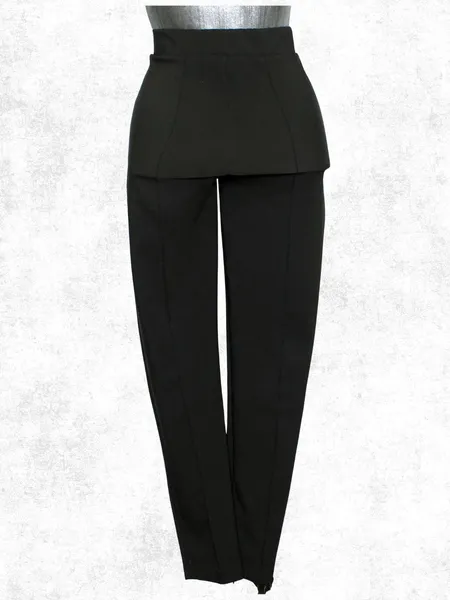 Calça social alfaiataria skinny preta- Ref. 2023