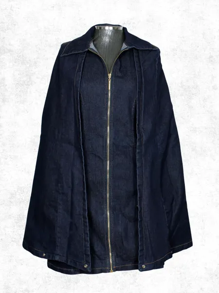 Vestido jeans feminino curto Lança Perfume capa - Ref. 5805