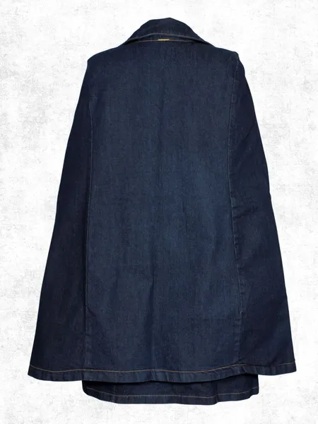 Vestido jeans feminino curto Lança Perfume capa - Ref. 5805