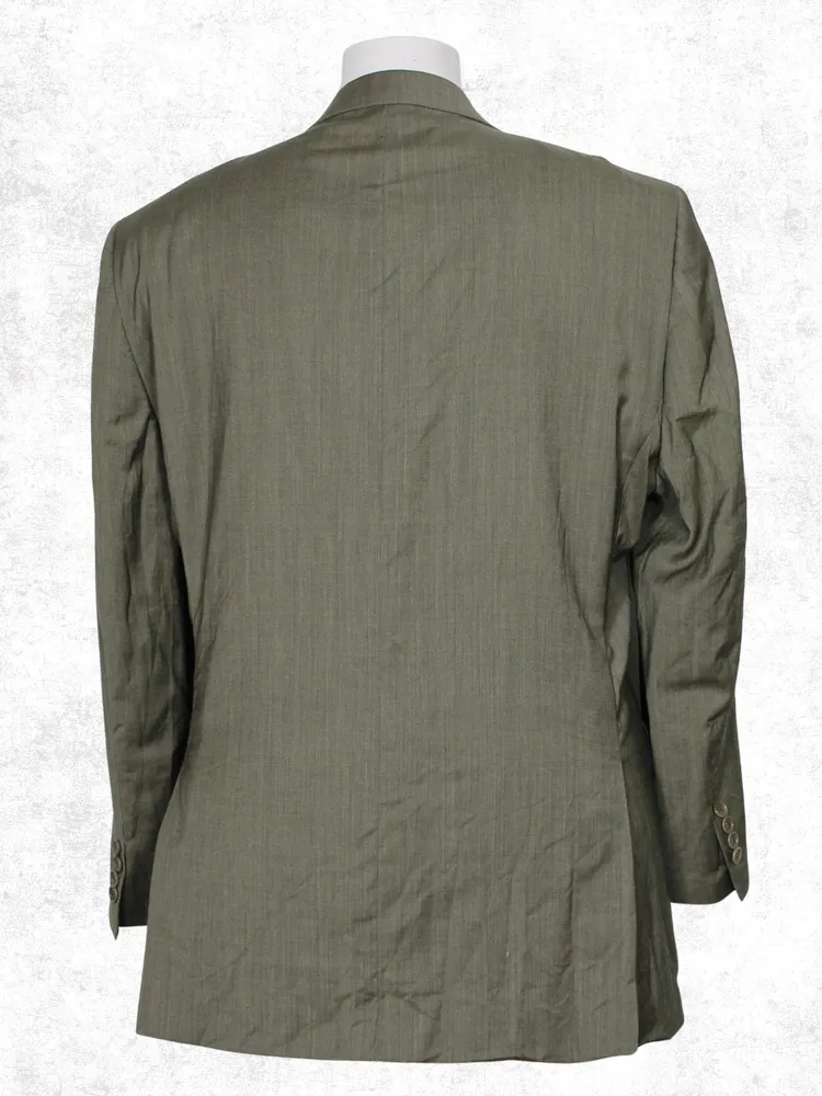 Blazer social alfaiataria Vila Romana lã fria bege Ref. 4330