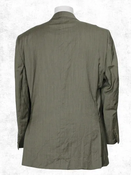 Blazer social alfaiataria Vila Romana lã fria bege Ref. 4330