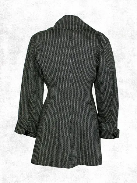 Casaco lã batida preto e branco vintage CGC Ref. 6549