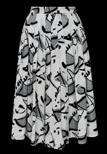 Saia midi plissada vintage - Ref. 5217