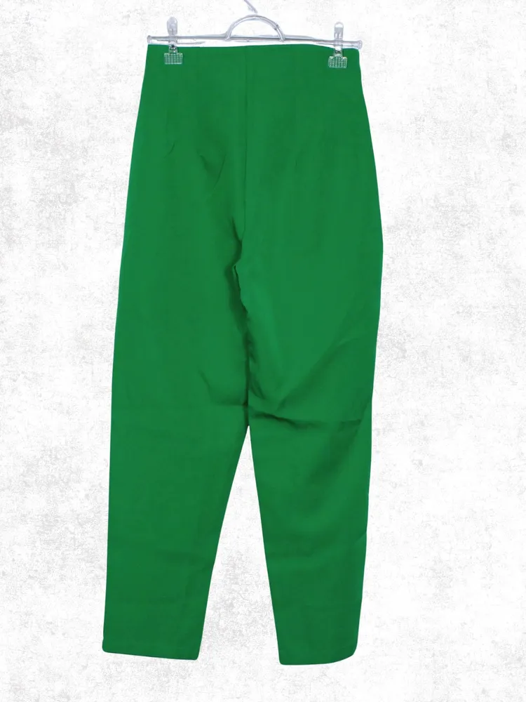 Calça social alfaiataria cenoura verde - Ref. 6466