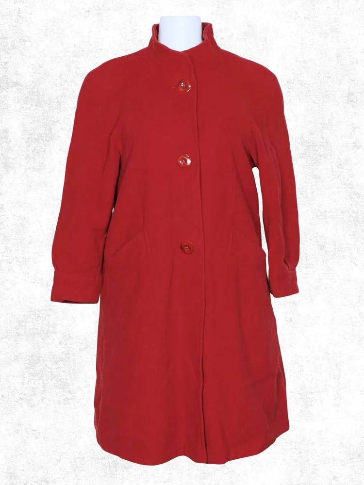 Casaco sobretudo plus size gestante vintage - Ref. 3902