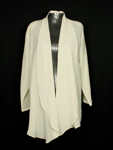 Casaco alongado chiffon vintage CGC - Ref. 6594