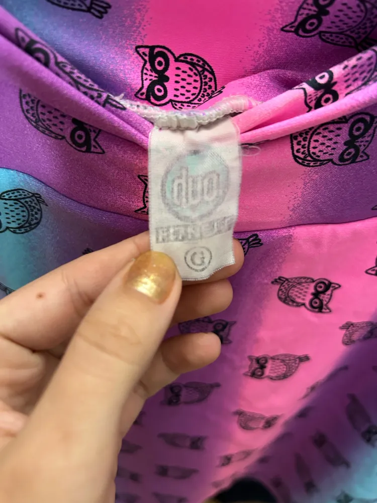 Short Saia academia coruja