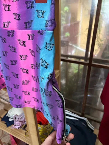 Short Saia academia coruja
