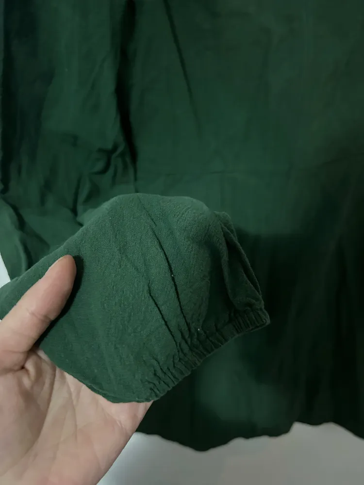 Vestido verde Cigana