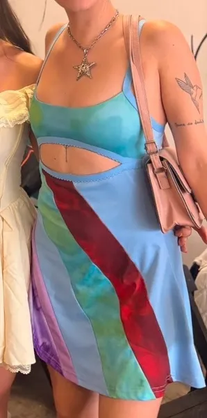 Vestido do filme de repente 30
