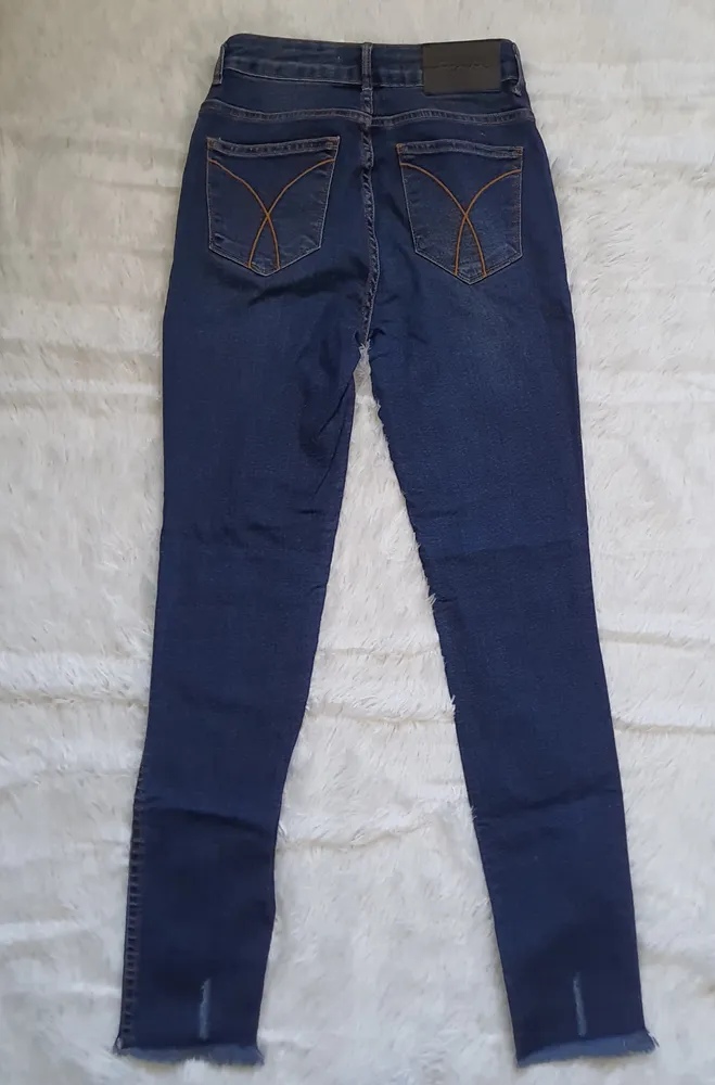 calça jeans feminina lança perfume destroyed - veste 36