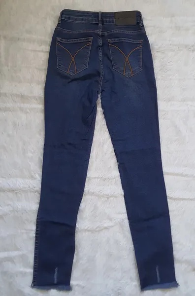calça jeans feminina lança perfume destroyed - veste 36