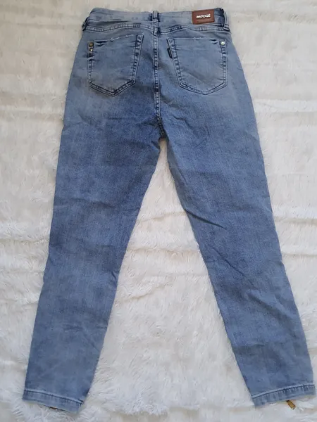 calça jeans patogê skinny azul - veste 36