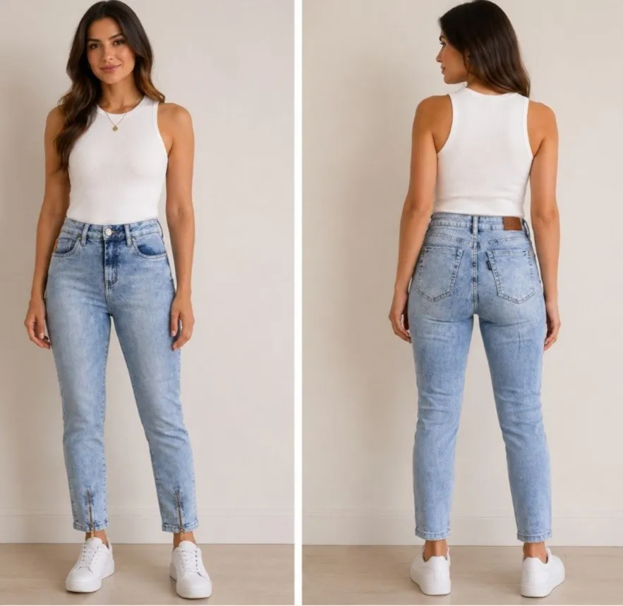 calça jeans patogê skinny azul - veste 36