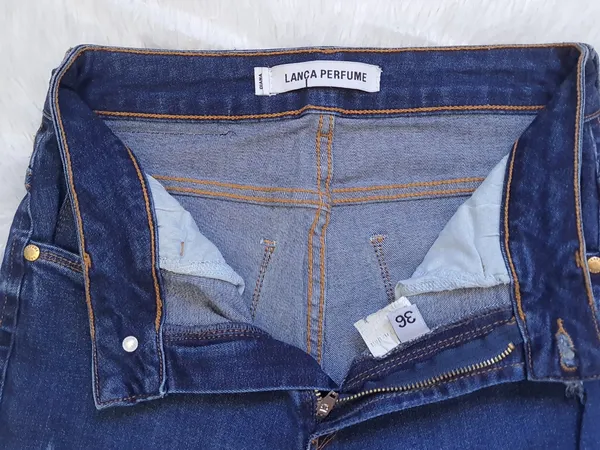 calça jeans feminina lança perfume destroyed - veste 36