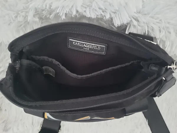 bolsa karl lagerfeld mini tote crossbody original