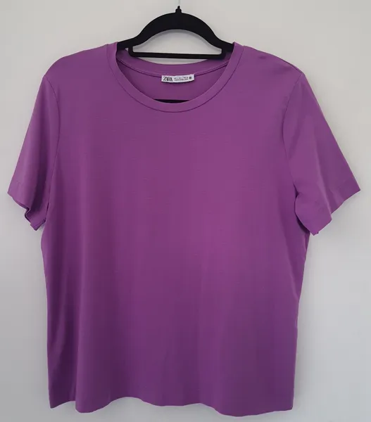 camiseta feminina zara original tamanho g
