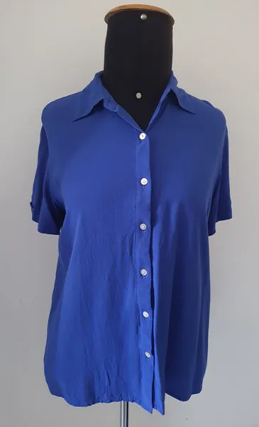 camisa azul feminina hering original tamanho m