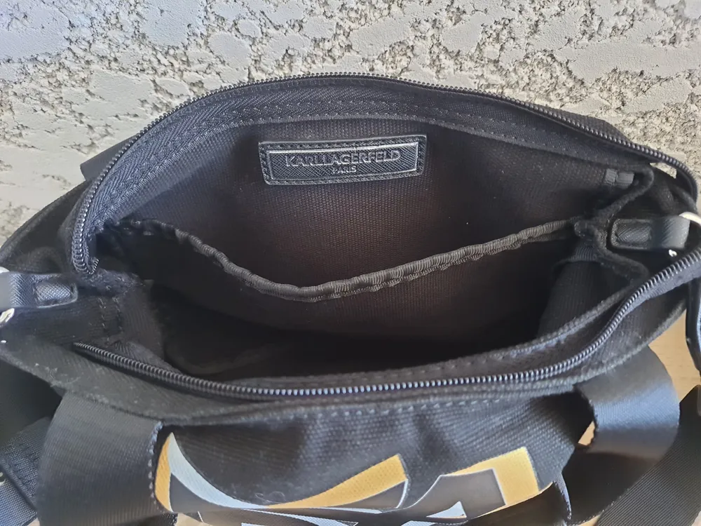 bolsa karl lagerfeld mini tote crossbody original