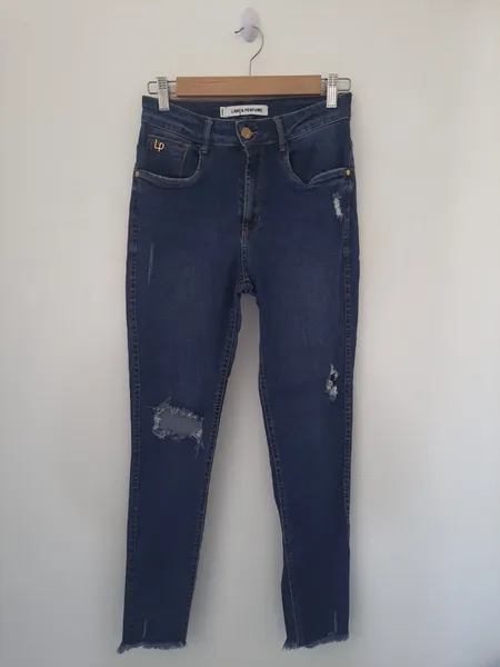 calça jeans feminina lança perfume destroyed - veste 36