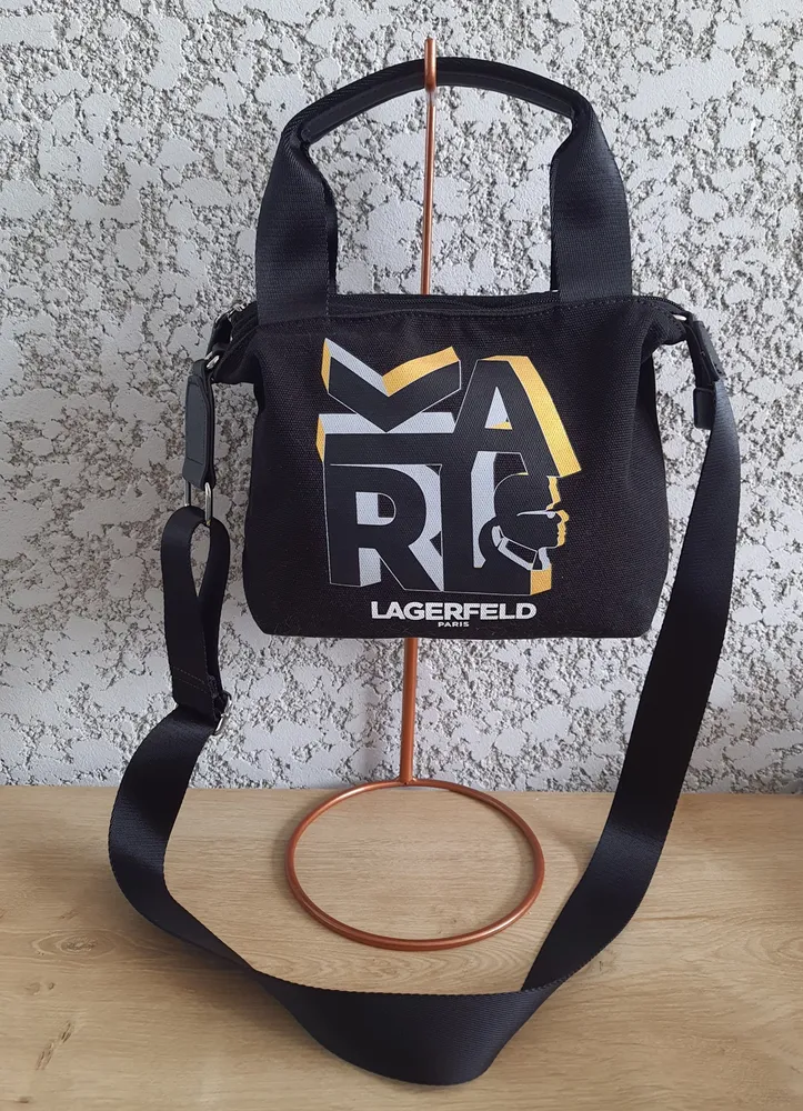 bolsa karl lagerfeld preta