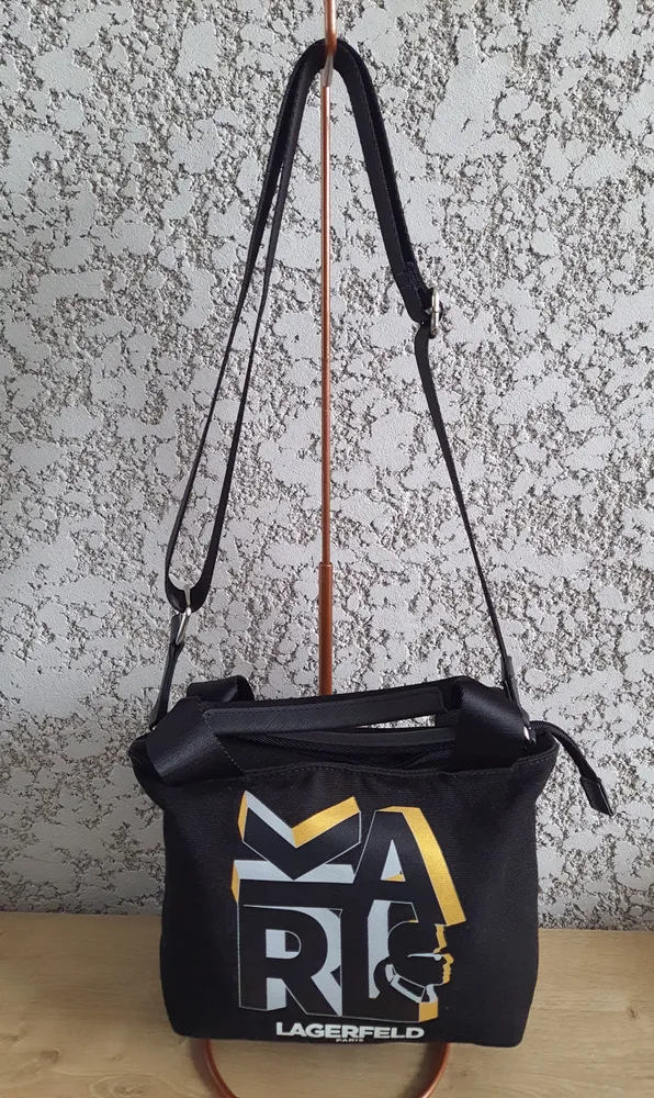 bolsa karl lagerfeld preta