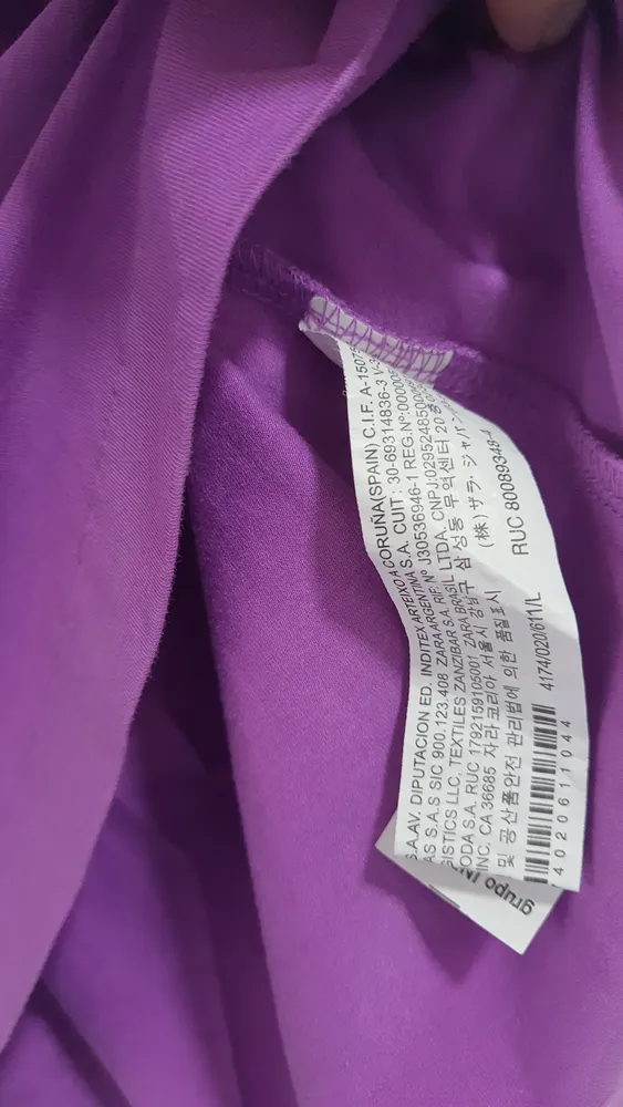 camiseta feminina zara original tamanho g