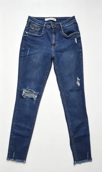 calça jeans feminina lança perfume destroyed - veste 36