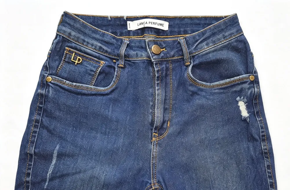 calça jeans feminina lança perfume destroyed - veste 36