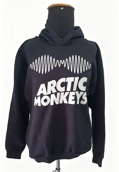 moletom arctic monkeys preto tamanho p