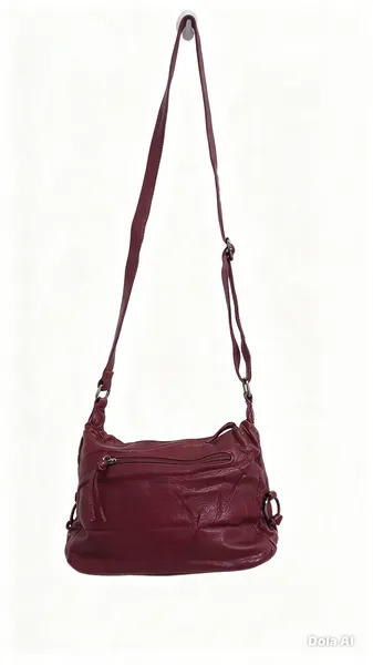 bolsa transversal feminina vinho