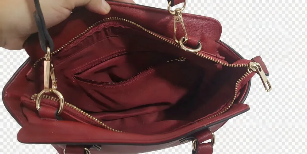 bolsa feminina transversal vermelha