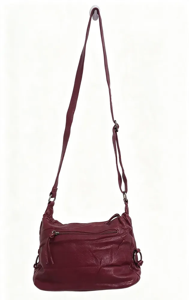 bolsa feminina transversal vermelha