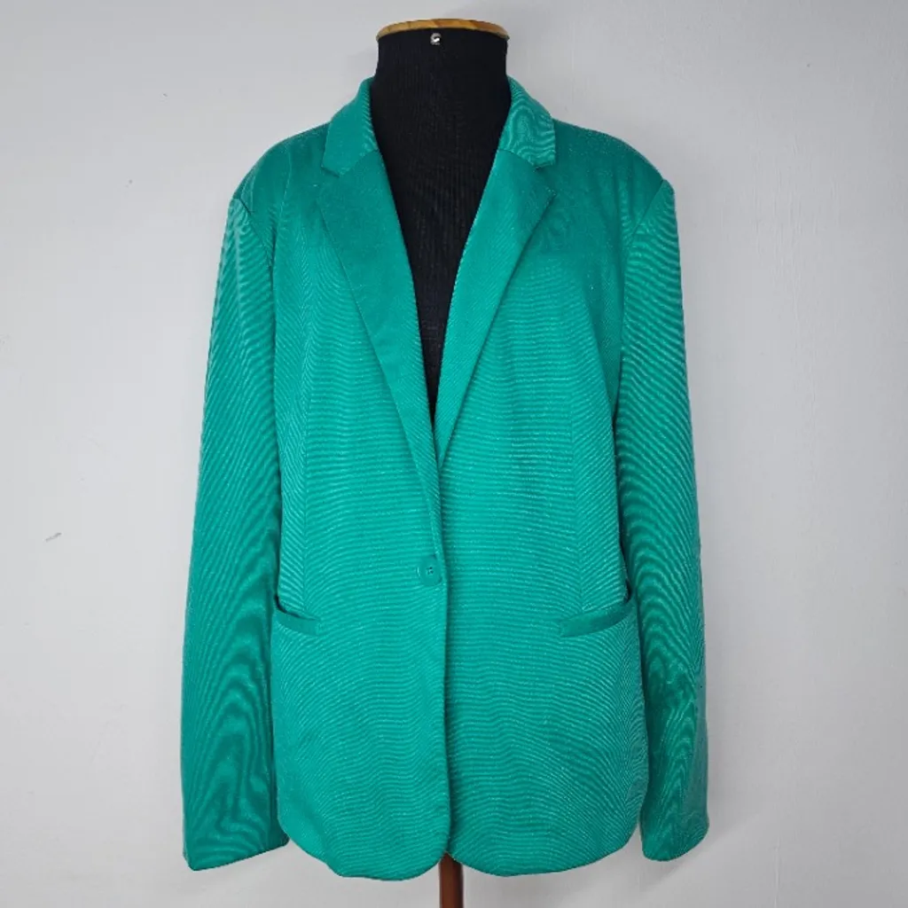 Blazer Moletinho Turquesa 46 | Alk Urban